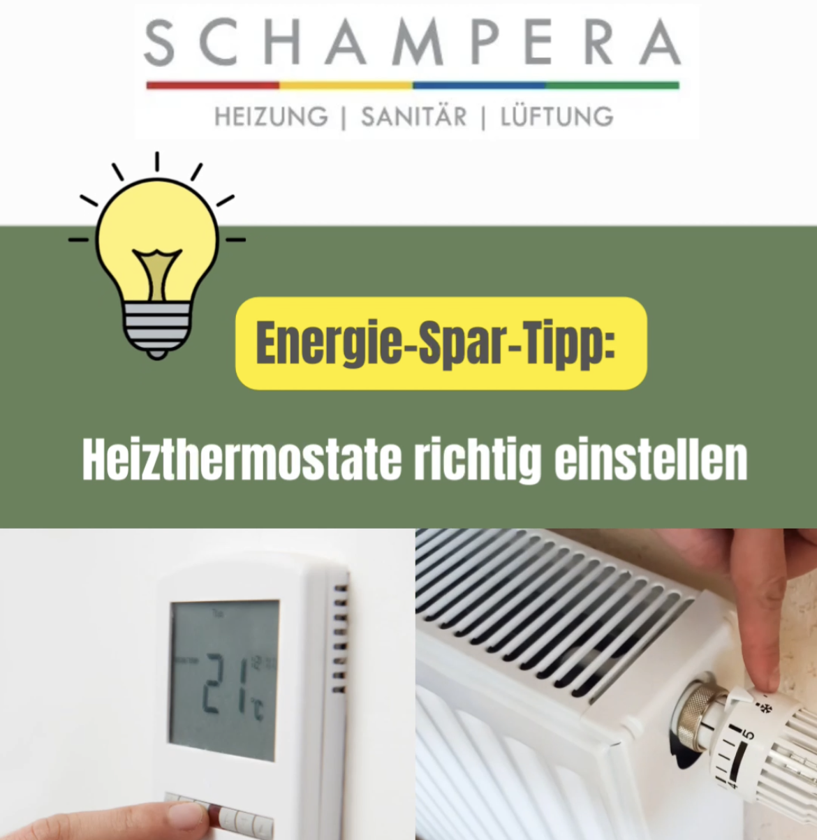 Featured image for “Energie-Spar-Tipp: Heizthermostate richtig einstellen”